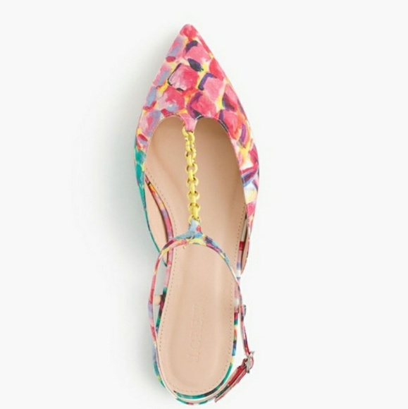 J.Crew Pineapple Pointed Flats - Picture 2 of 7